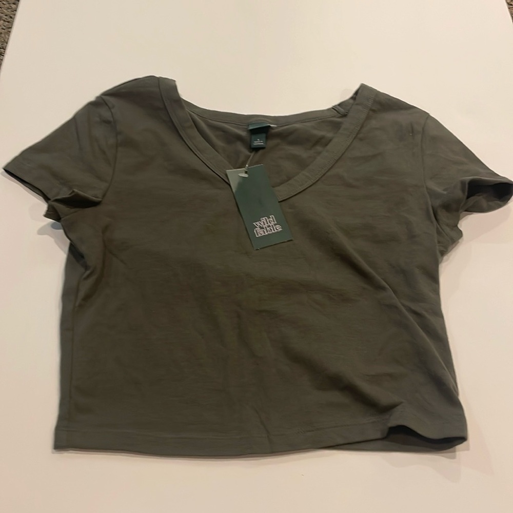 Wild Fable Target V- neck Top